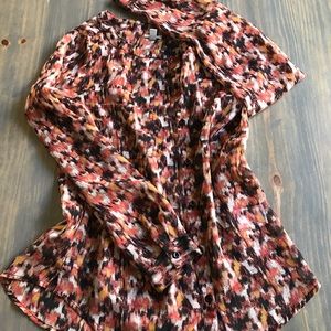 Button Down Ecote Top